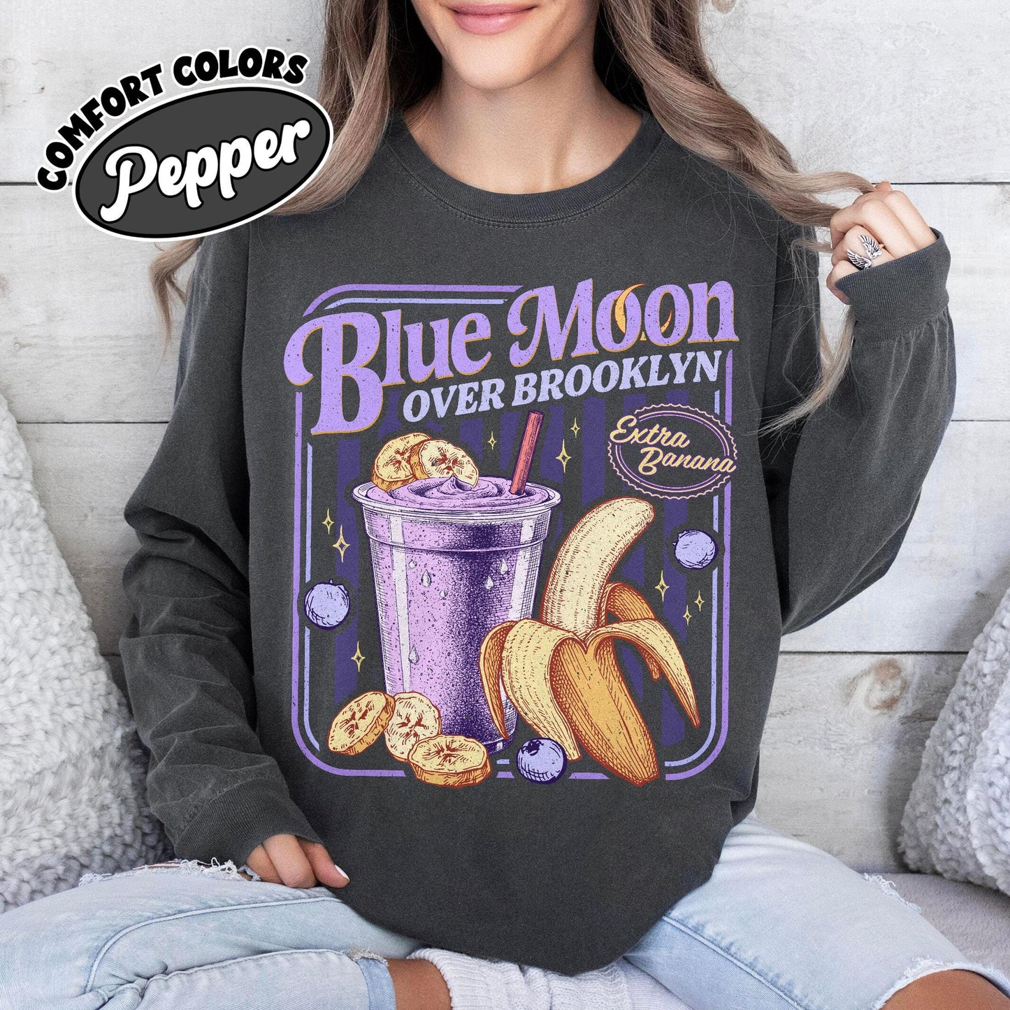 Blue Moon Over Brooklyn Shirt Comfort Colors, Heated Rivalry Extra Banana Smoothie Tshirt, Scott And Kip Movie Tee, Romance Book Movie