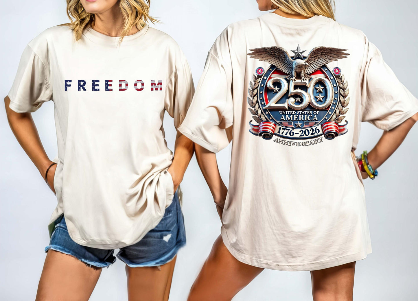 Freedom 250th Anniversary Shirt, Sweatshirt & Hoodie, USA 250 Years Independence Apparel, 1776–2026 America Anniversary, Patriotic Freedom