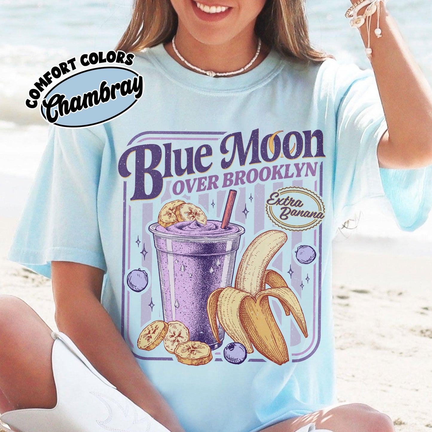 Blue Moon Over Brooklyn Shirt Comfort Colors, Heated Rivalry Extra Banana Smoothie Tshirt, Scott And Kip Movie Tee, Romance Book Movie
