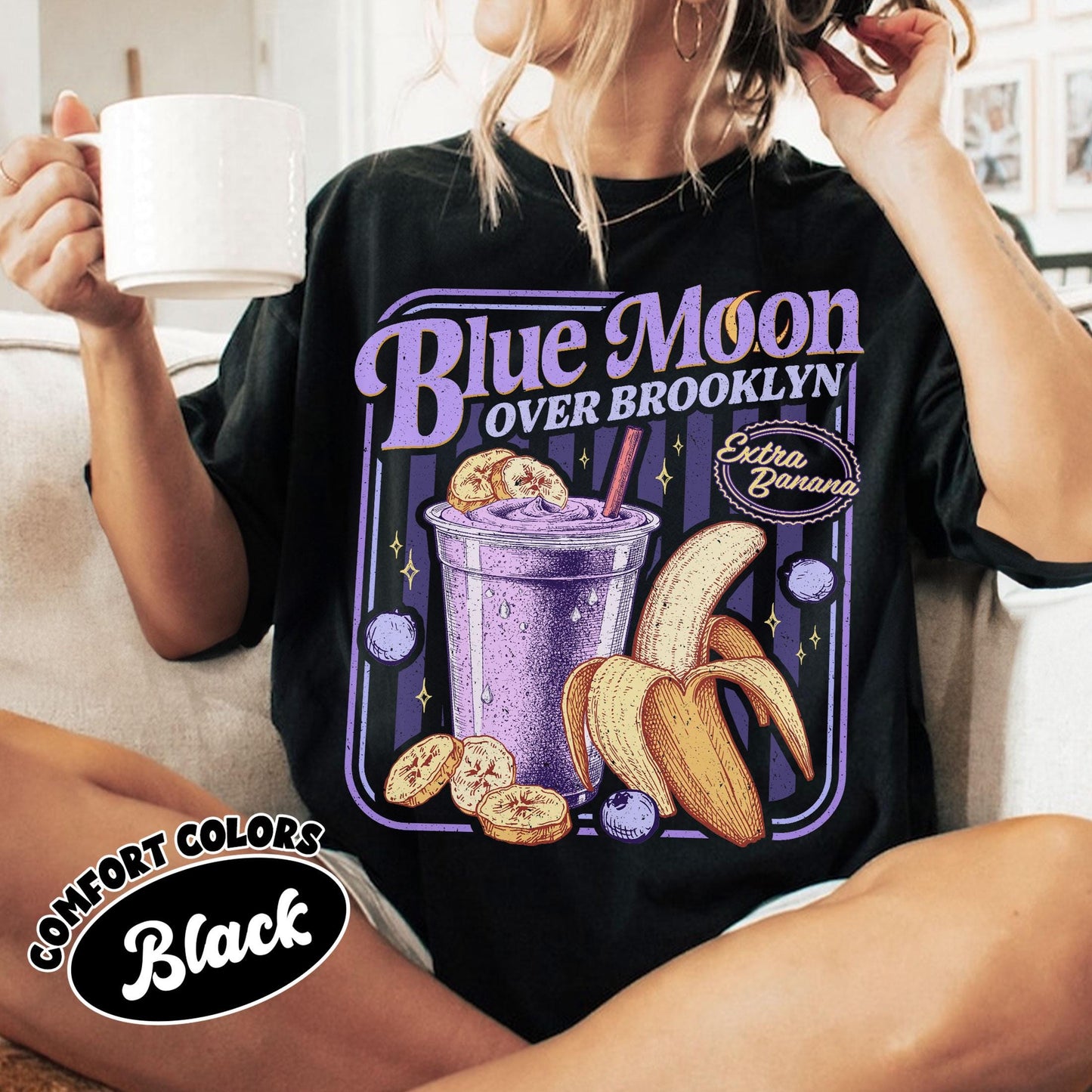 Blue Moon Over Brooklyn Shirt Comfort Colors, Heated Rivalry Extra Banana Smoothie Tshirt, Scott And Kip Movie Tee, Romance Book Movie