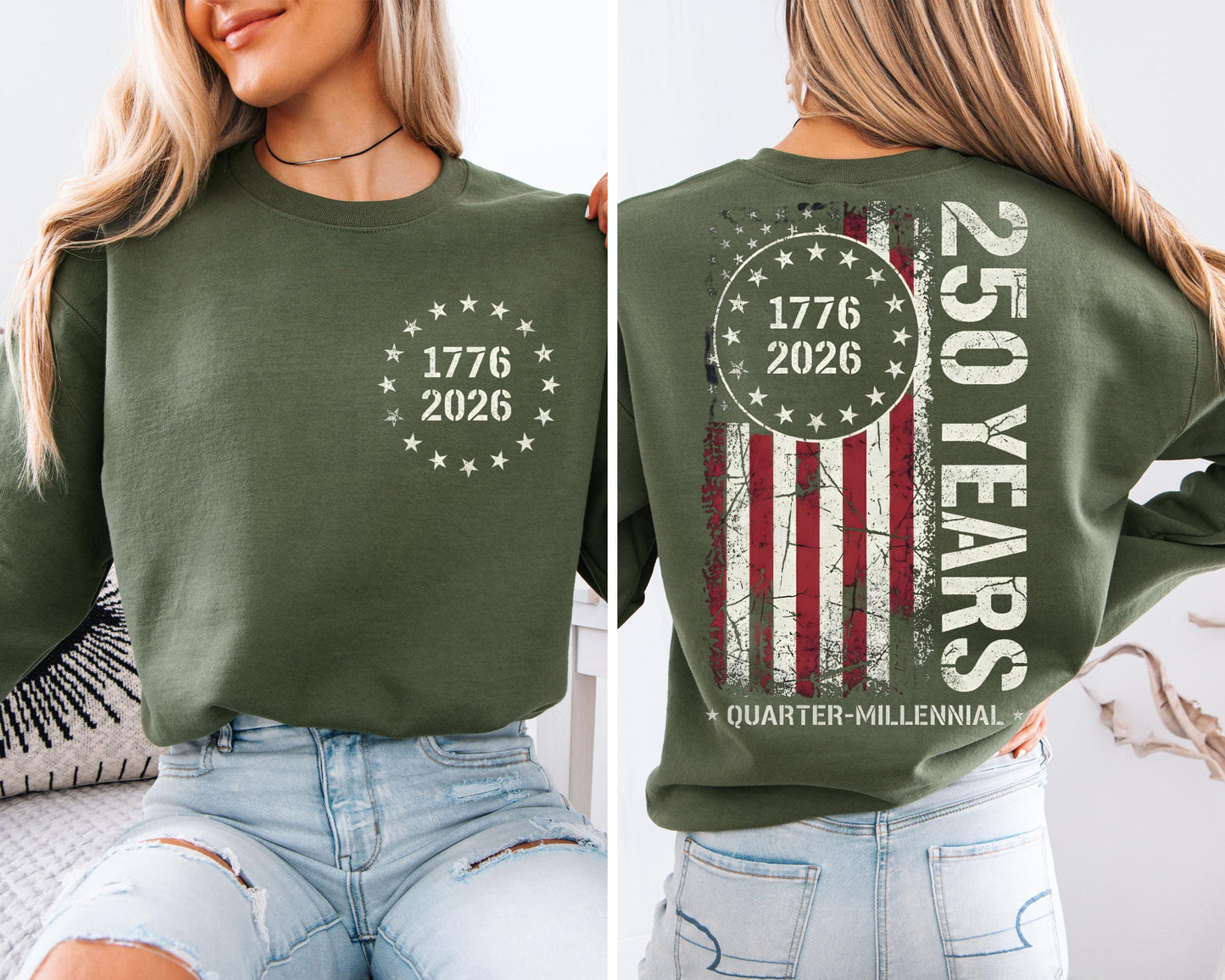 America 250th Anniversary Sweatshirt, 1776–2026 USA T-Shirt, 250 Years of America Shirt, Patriotic American Flag Shirts, Memorial Day Tees