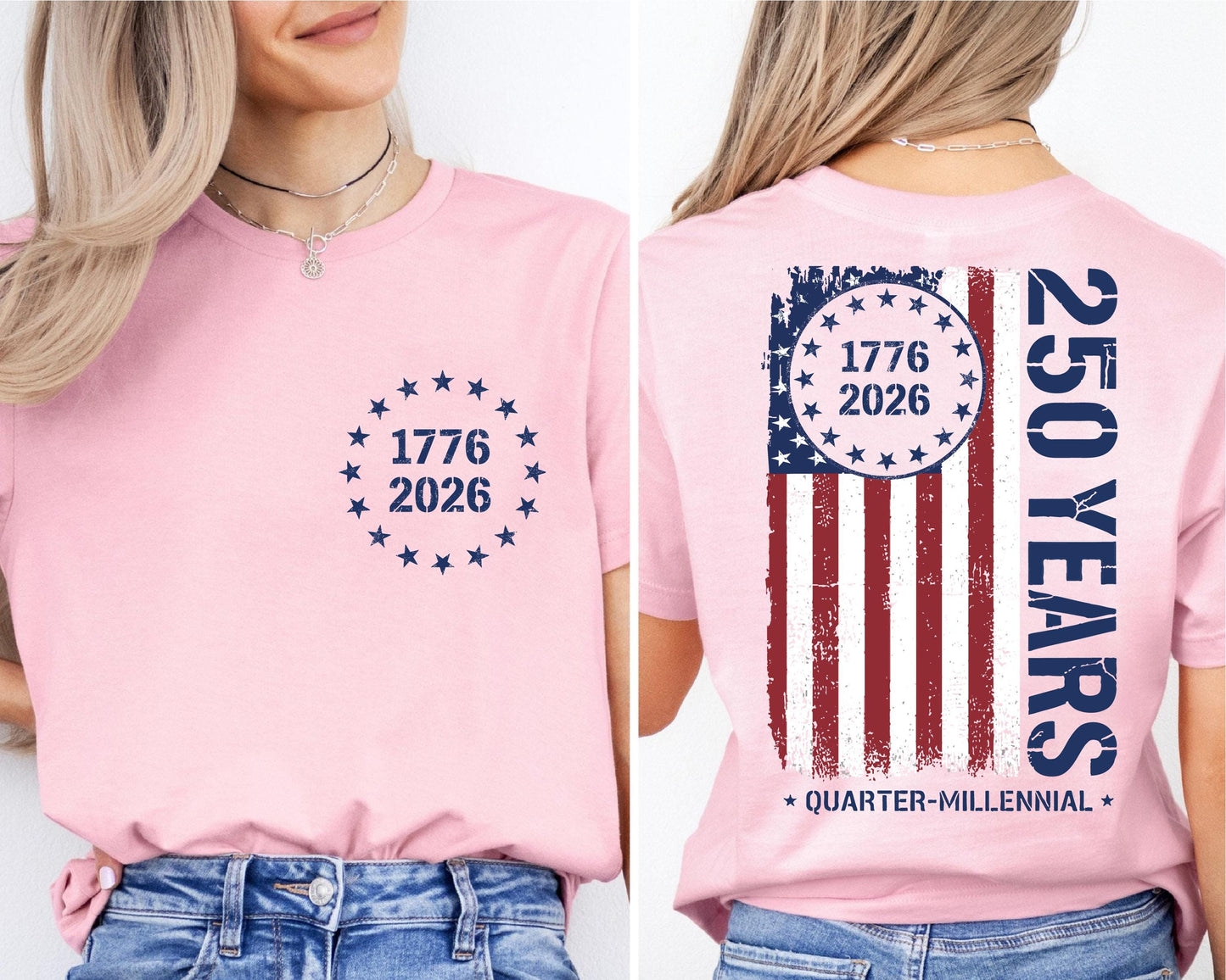 America 250th Anniversary Sweatshirt, 1776–2026 USA T-Shirt, 250 Years of America Shirt, Patriotic American Flag Shirts, Memorial Day Tees