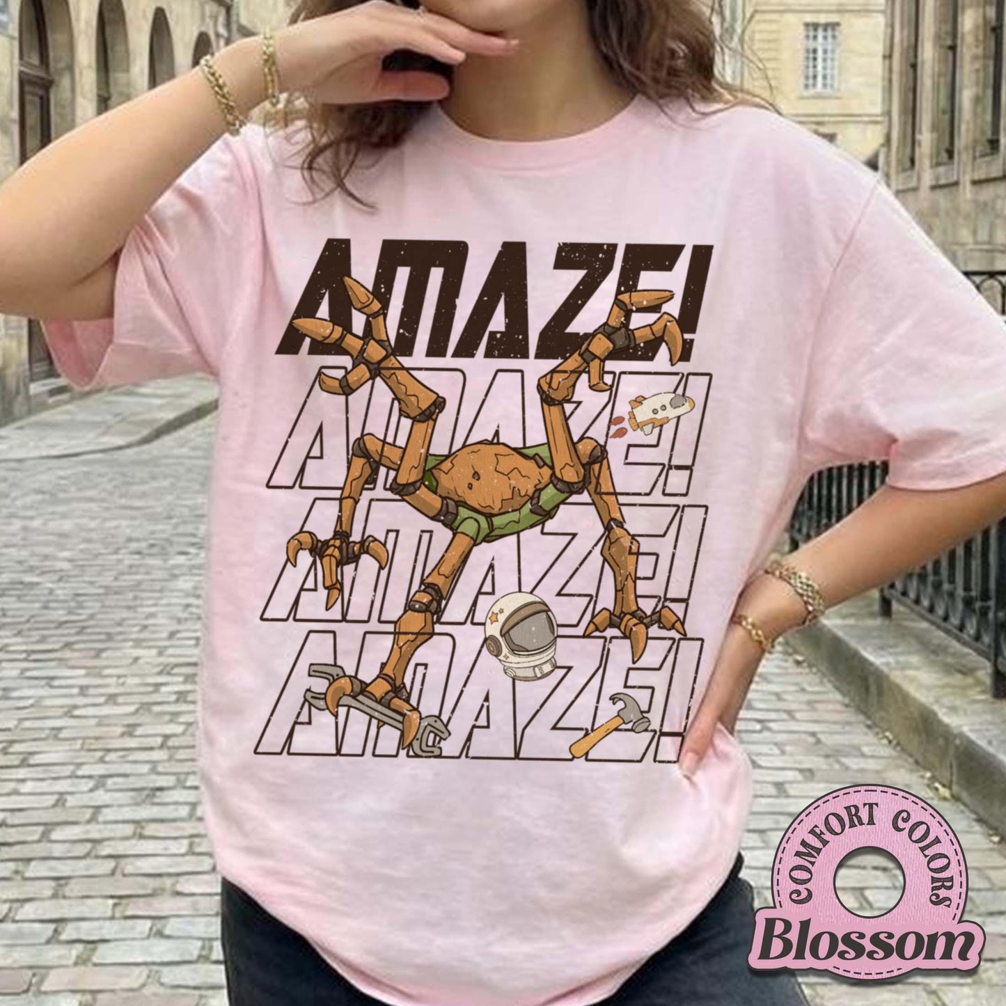 Rocky Amaze Comfort Colors Shirt, Hail Mary Book Inspired Tee, Scifi Reader Gift