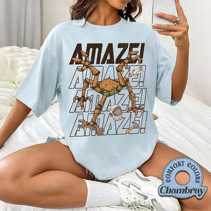 Rocky Amaze Comfort Colors Shirt, Hail Mary Book Inspired Tee, Scifi Reader Gift