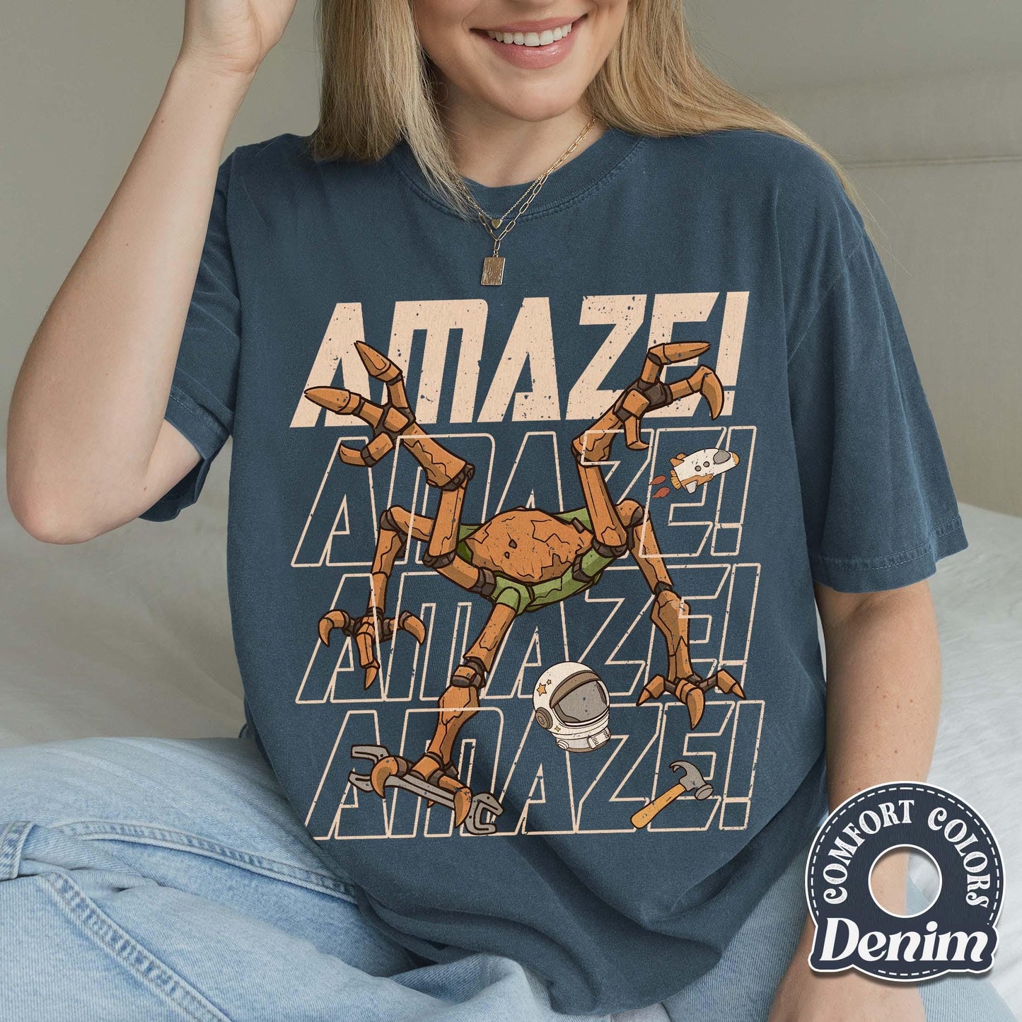 Rocky Amaze Comfort Colors Shirt, Hail Mary Book Inspired Tee, Scifi Reader Gift