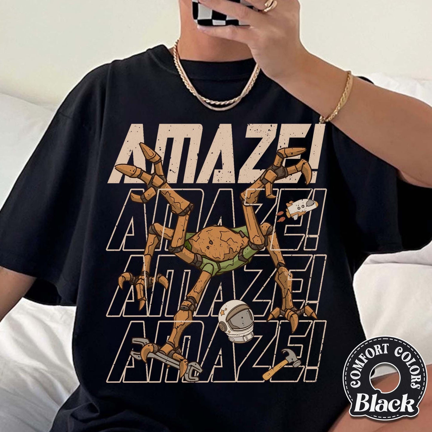 Rocky Amaze Comfort Colors Shirt, Hail Mary Book Inspired Tee, Scifi Reader Gift