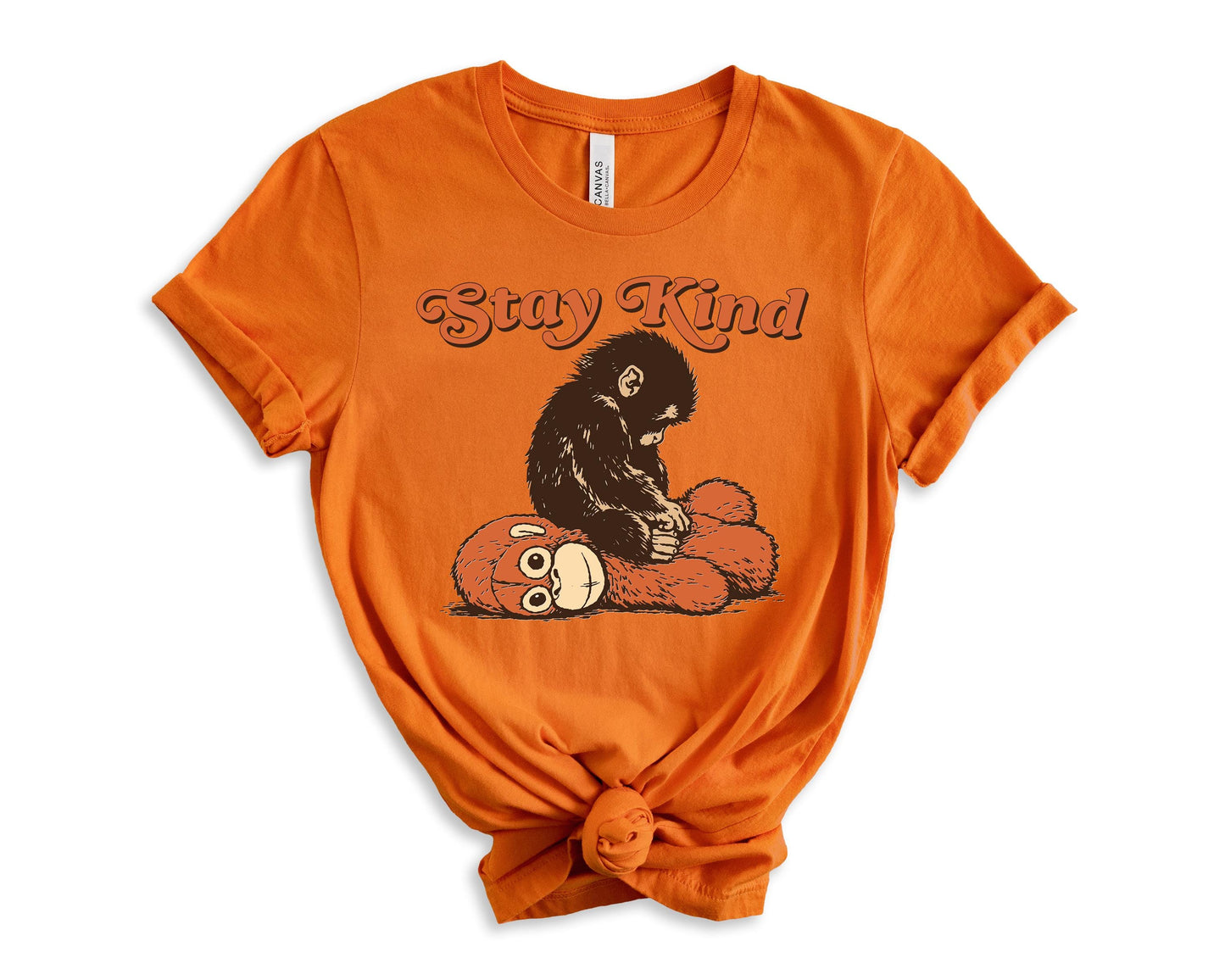 Punch Monkey Stay Kind Shirt Boxy Sweatshirt, I Stand With Punch, Save Punch, Protect Punch, Viral Punch Monkey, Cute Baby Monkey Punch Top