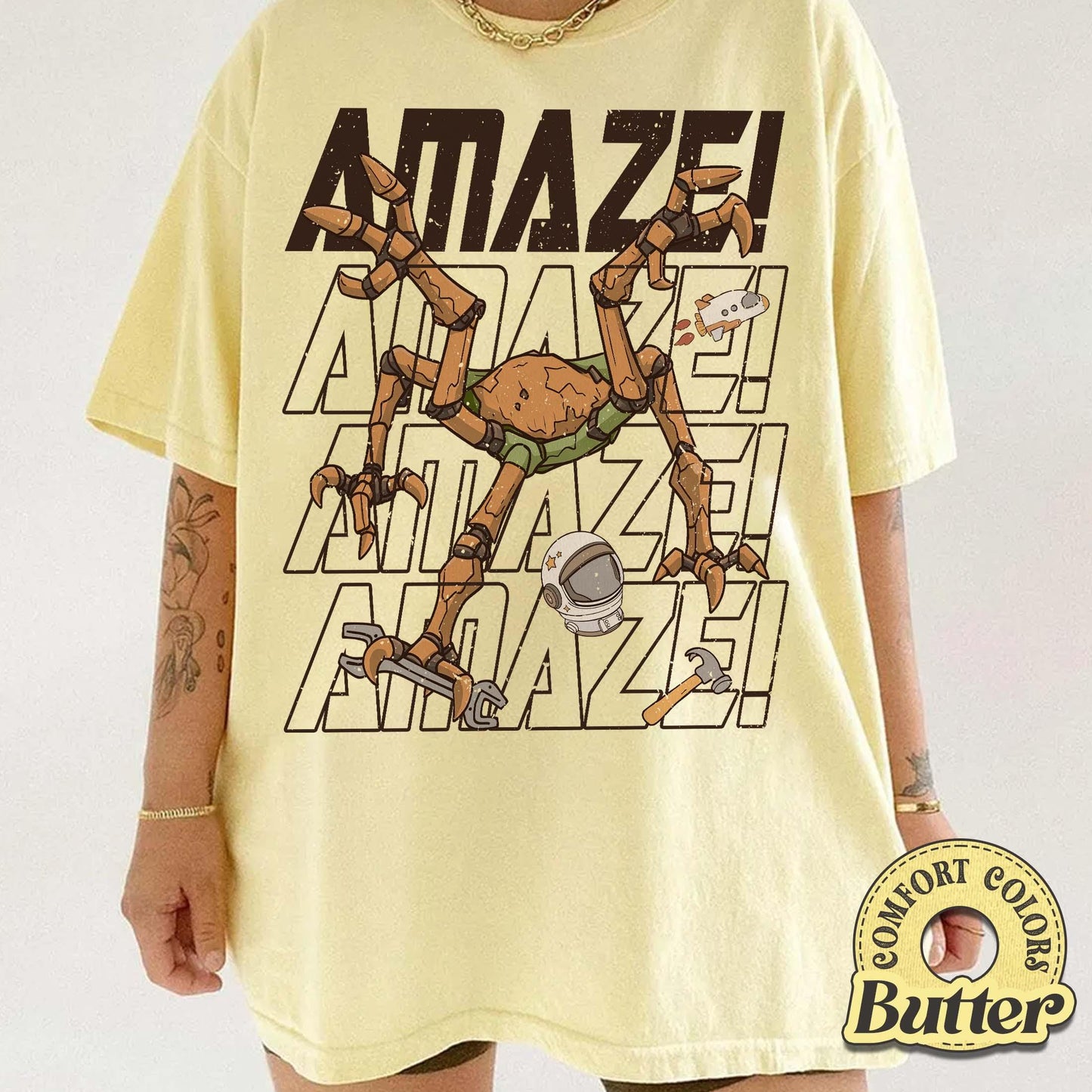 Rocky Amaze Comfort Colors Shirt, Hail Mary Book Inspired Tee, Scifi Reader Gift