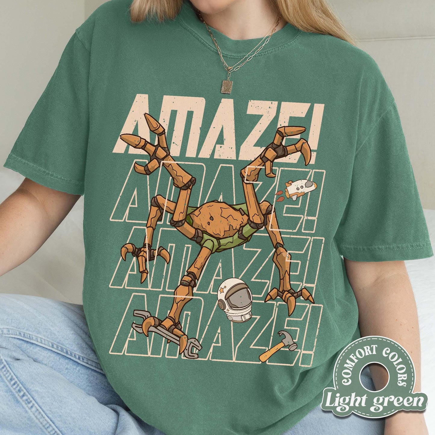 Rocky Amaze Comfort Colors Shirt, Hail Mary Book Inspired Tee, Scifi Reader Gift
