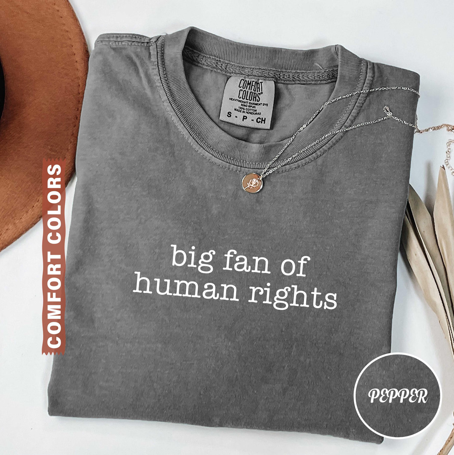 Big Fan Of Human Rights Shirt, Equality Shirt, Social Justice Shirt, Political Protest Shirt, Activist Shirt