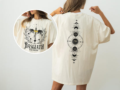 Basgiath War Sweatshirt, Fourth Wing, Shirt For Book Lover, Fantasy Reader, Bookish Shirt, Fantasy Book Reader, "Fly or Die" Design, Book