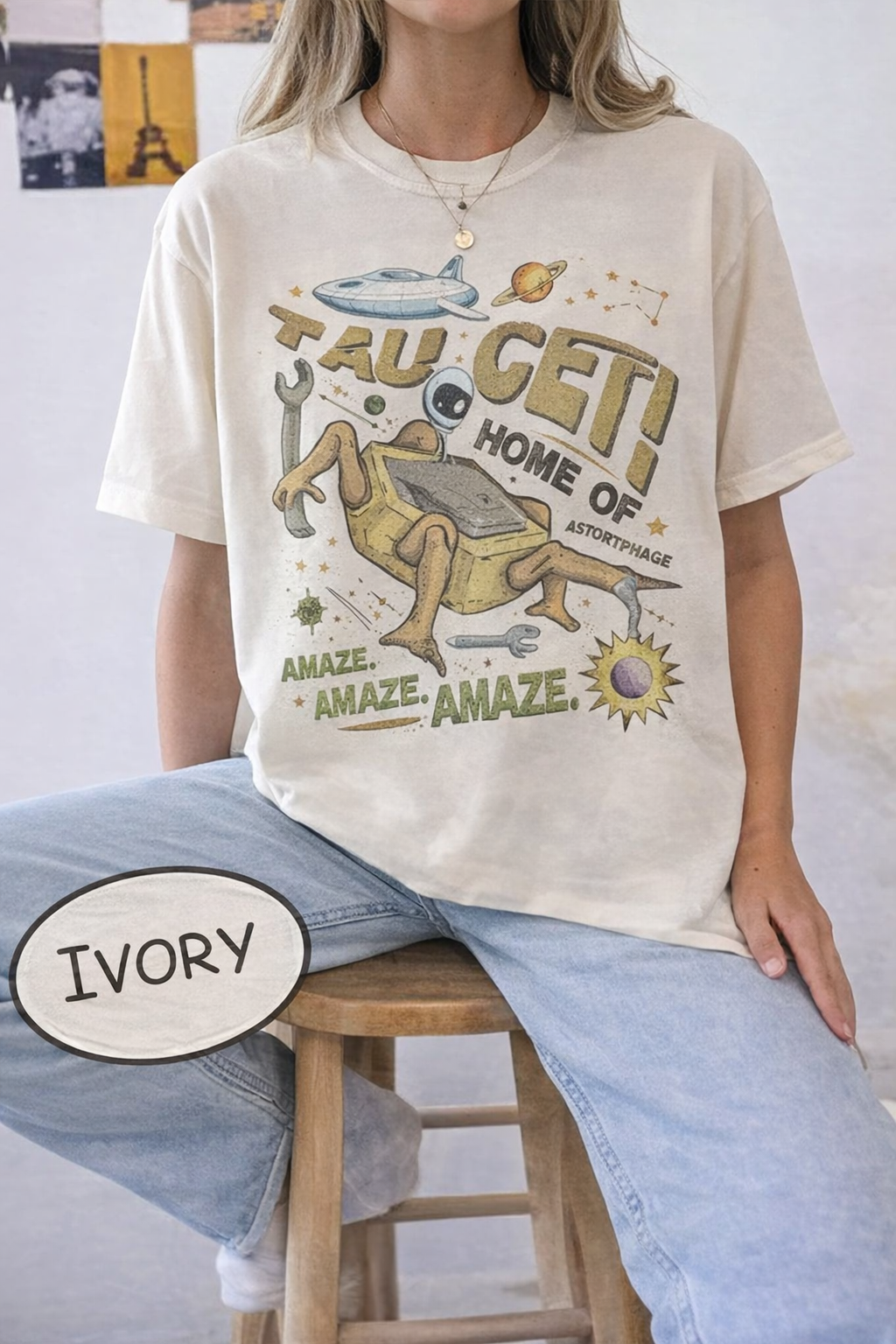 Project Hail Mary Rocky, Retro Bookish T-Shirt, Andy Weir Fan Shirt, Booklist Lover Tee