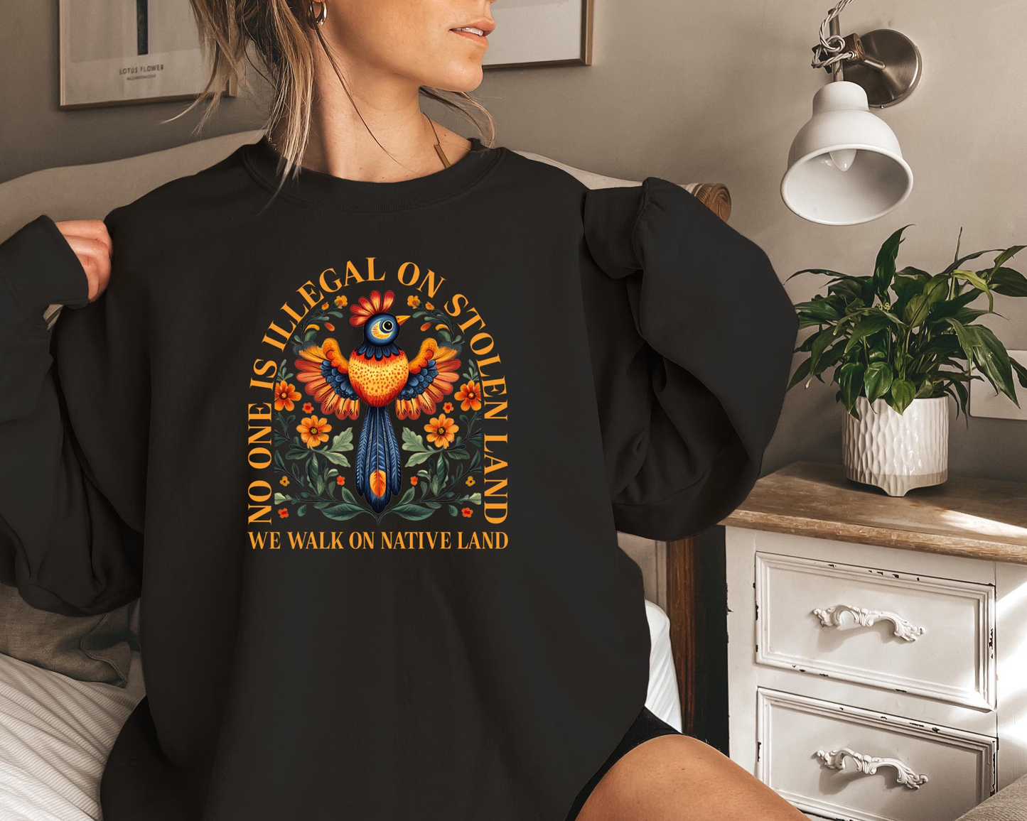 No One Is Illegal On Stolen Land Shirt, Social Justice Shirt, Anti Racism Shirt, Activist Protest Shirt, Native American Shirt, Equality Tee