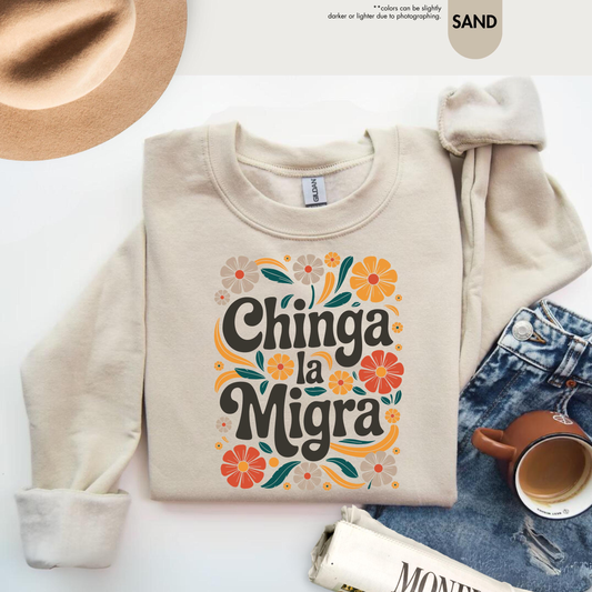 Chinga La Migra Shirt, Activist Shirt, Pro Immigration Shirt, Human Rights Tee, Anti Deportation Shirt, Fascism Shirt, Civil Rights Gifts