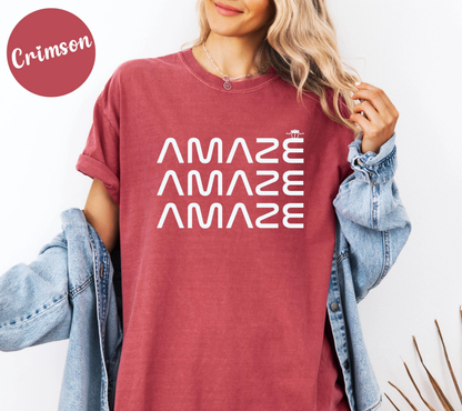 Amaze Amaze Amaze Unisex T-Shirt, Project Hail Mary Rocky Inspired Sci Fi Shirt, Unisex T-Shirt and Long Sleeve
