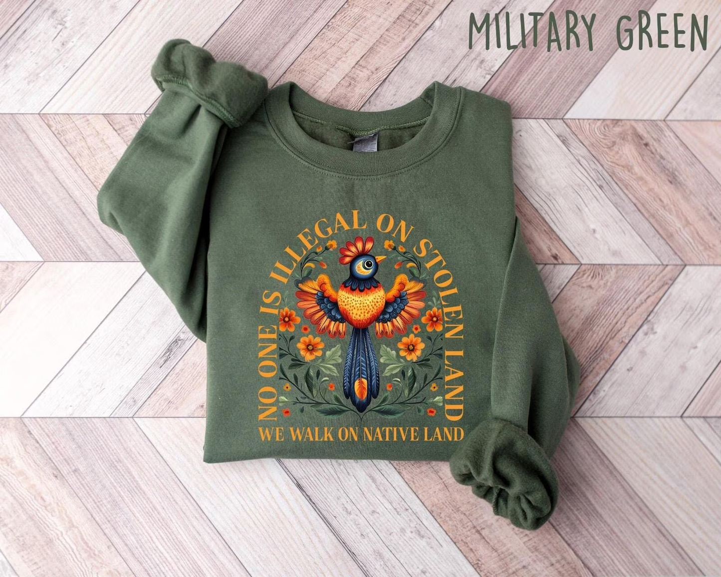 No One Is Illegal On Stolen Land Shirt, Social Justice Shirt, Anti Racism Shirt, Activist Protest Shirt, Native American Shirt, Equality Tee