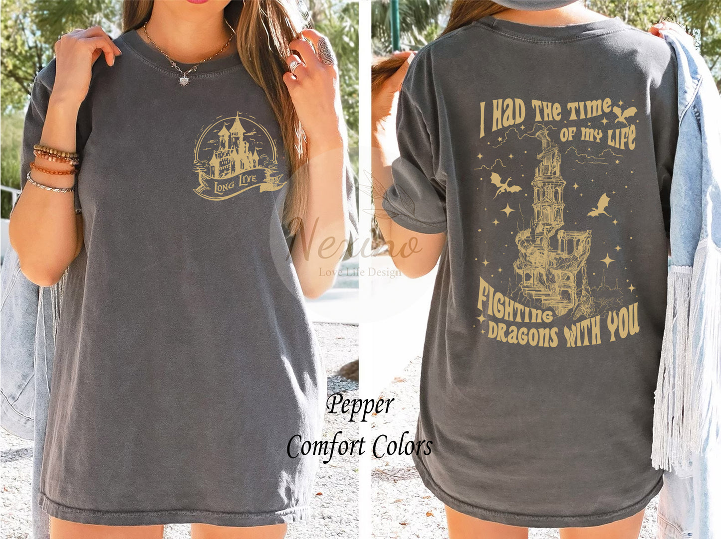 I Had the Time of My Life Fighting Dragons With You T-Shirt, Long Live All The Mountains We Moved Shirt, Magic Kingdom, Fighting Dragons Tee