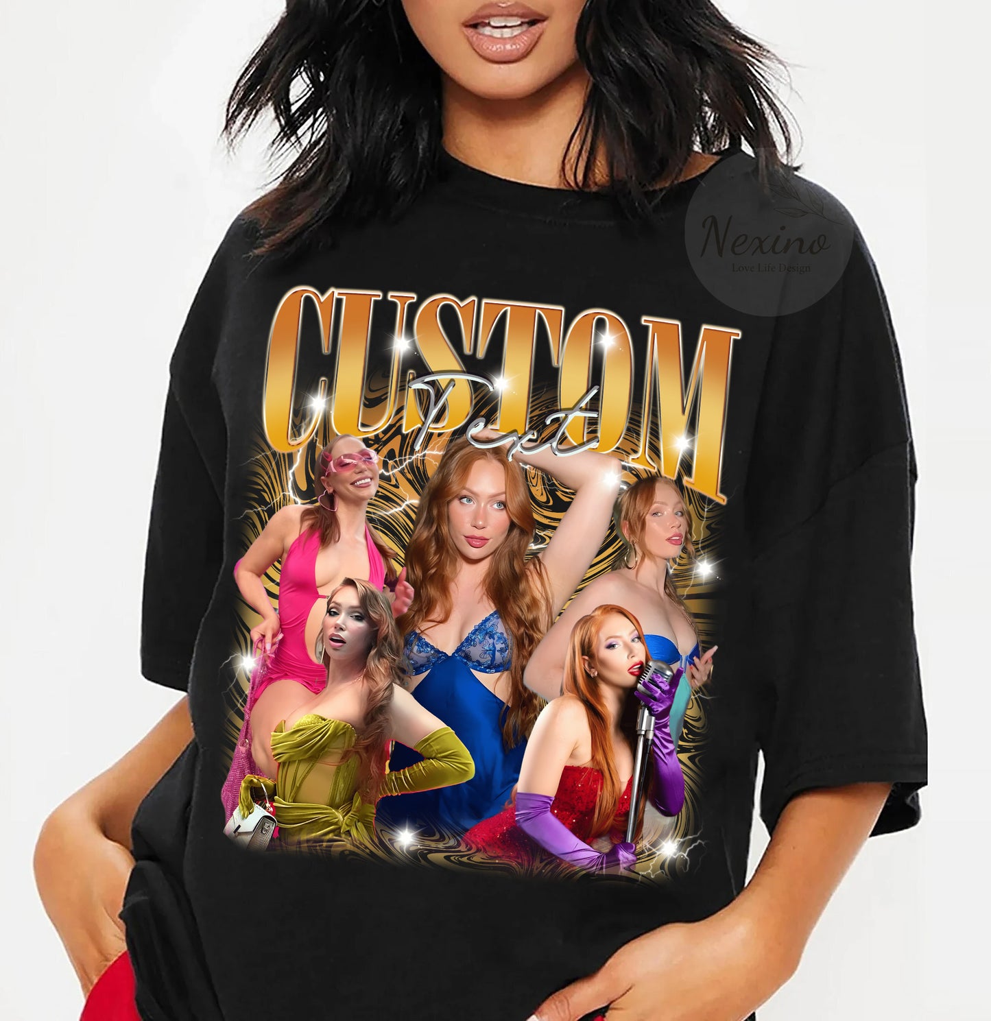 Custom Bootleg Rap Tee, Custom Photo - Vintage Graphic 90s Tshirt, Custom Photo Shirt, CUSTOM Your Own Bootleg Idea Here, Insert Your Design