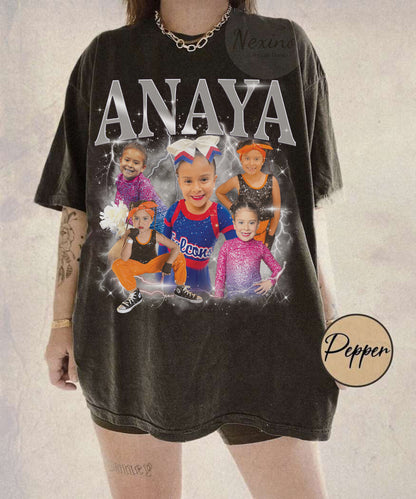 Custom Bootleg T-Shirt, Shirt With Girlfriend Face, Custom Photo Vintage T Shirts, Custom Your Own Bootleg Idea, Women's Custom Tee