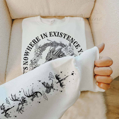 Violet Sorrengail Sleeve Printed Shirt, Fourth Wing Shirt, Dragon Rider Shirt, Bookish Shirt, Basgiath War College, Rebecca Yarros, The Empyrian Series
