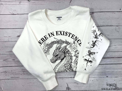 Violet Sorrengail Sleeve Printed Shirt, Fourth Wing Shirt, Dragon Rider Shirt, Bookish Shirt, Basgiath War College, Rebecca Yarros, The Empyrian Series