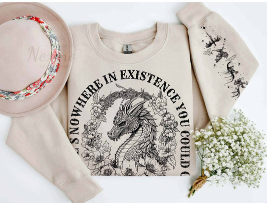 Violet Sorrengail Sleeve Printed Shirt, Fourth Wing Shirt, Dragon Rider Shirt, Bookish Shirt, Basgiath War College, Rebecca Yarros, The Empyrian Series