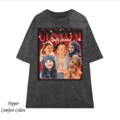 Retro Baby Bootleg Custom Shirt, Retro Custom Bootleg Rap Tee, Custom Bootleg, Custom Your Photo, Insert Your Design, Vintage Graphic 90s Tshirt