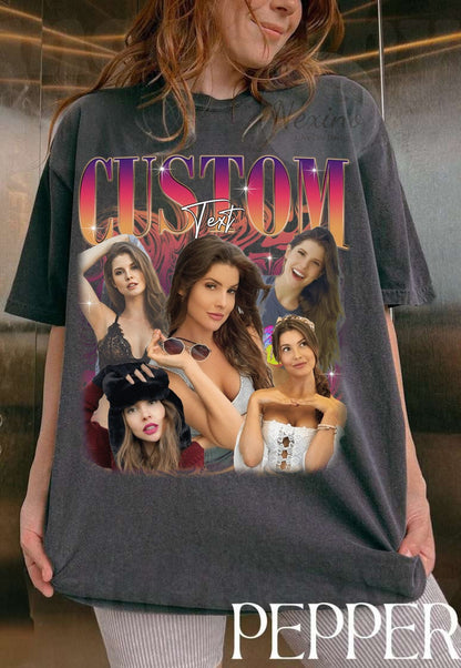 Custom Girlfriend T-shirt, Boyfriend Tee, Vintage Photo Husband, Wife Shirt, Bachelorette Surprise, Personalized Birthday Bootleg Gift