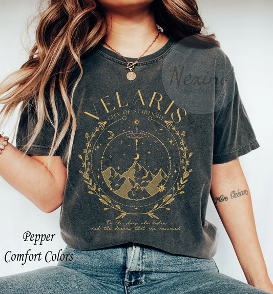 Velaris Sweatshirt, Velaris City Of Starlight Sweatshirt, The Night Court, SJM Merch Shirt, City of Starlight Sweater, ACOTAR Sweatshirt
